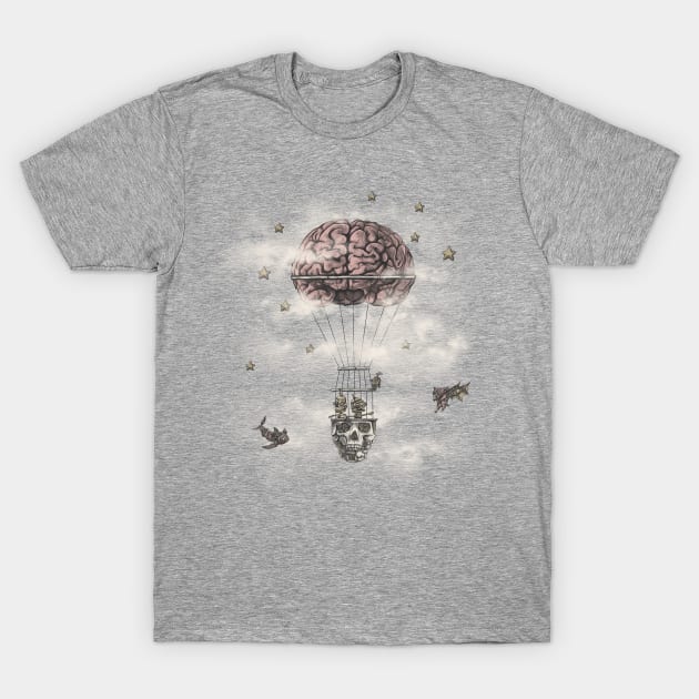 A Wandering Mind T-Shirt by kg07_shirts